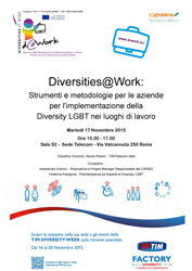 Il CIRSES partecipa alla TIM DIVERSITY WEEK